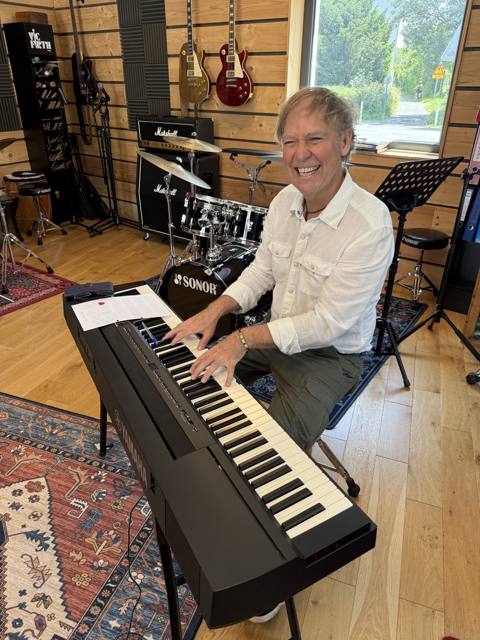Ian Grifith au clavier