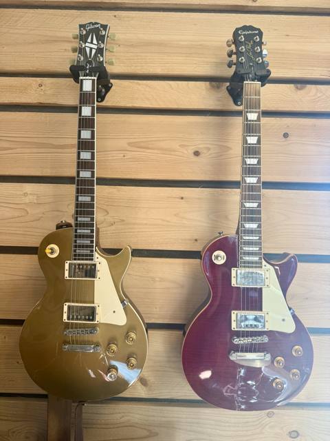 Guitares, basses et amplis du studio