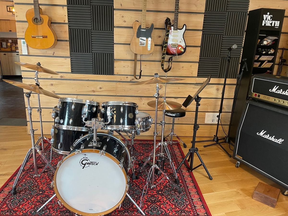 Salle de répétition du studio